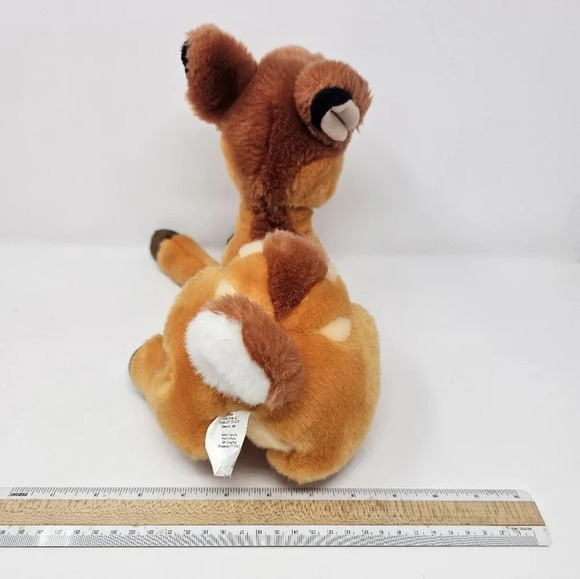 Bambi Plush Disney Store Exclusive Sitting Stuffed Animal Deer Baby 13” - Picture 7 of 9
